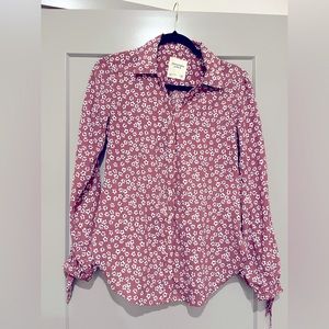 Abercrombie Floral Button-Up Shirt